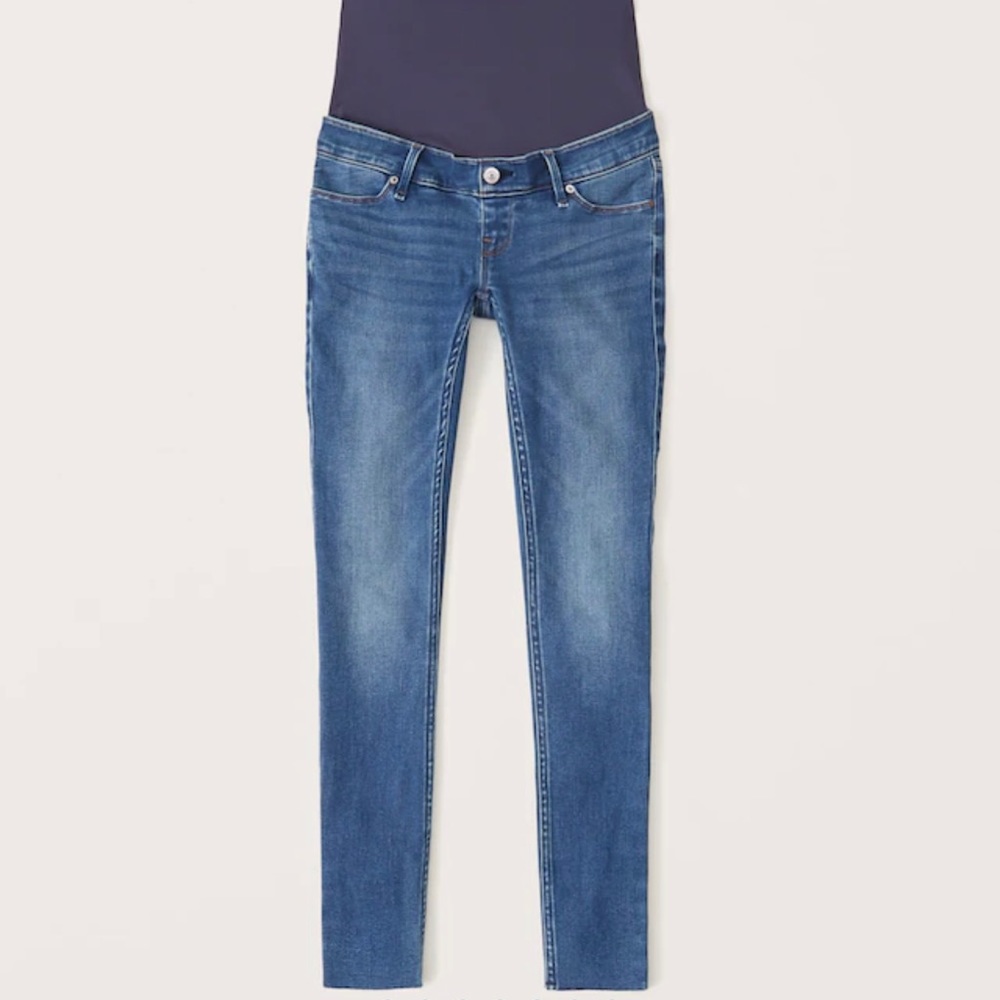 Abercrombie & Fitch Maternity Jean legging size 25/0R dark wash